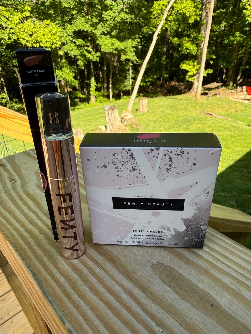 Fenty Beauty Bundle by Rihanna: Suede Powder Blush & Velvet Liquid Lipstick